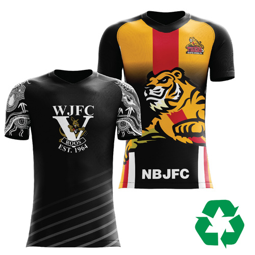 Sublimated AFL Training Tee - 100% Recycled Polyester