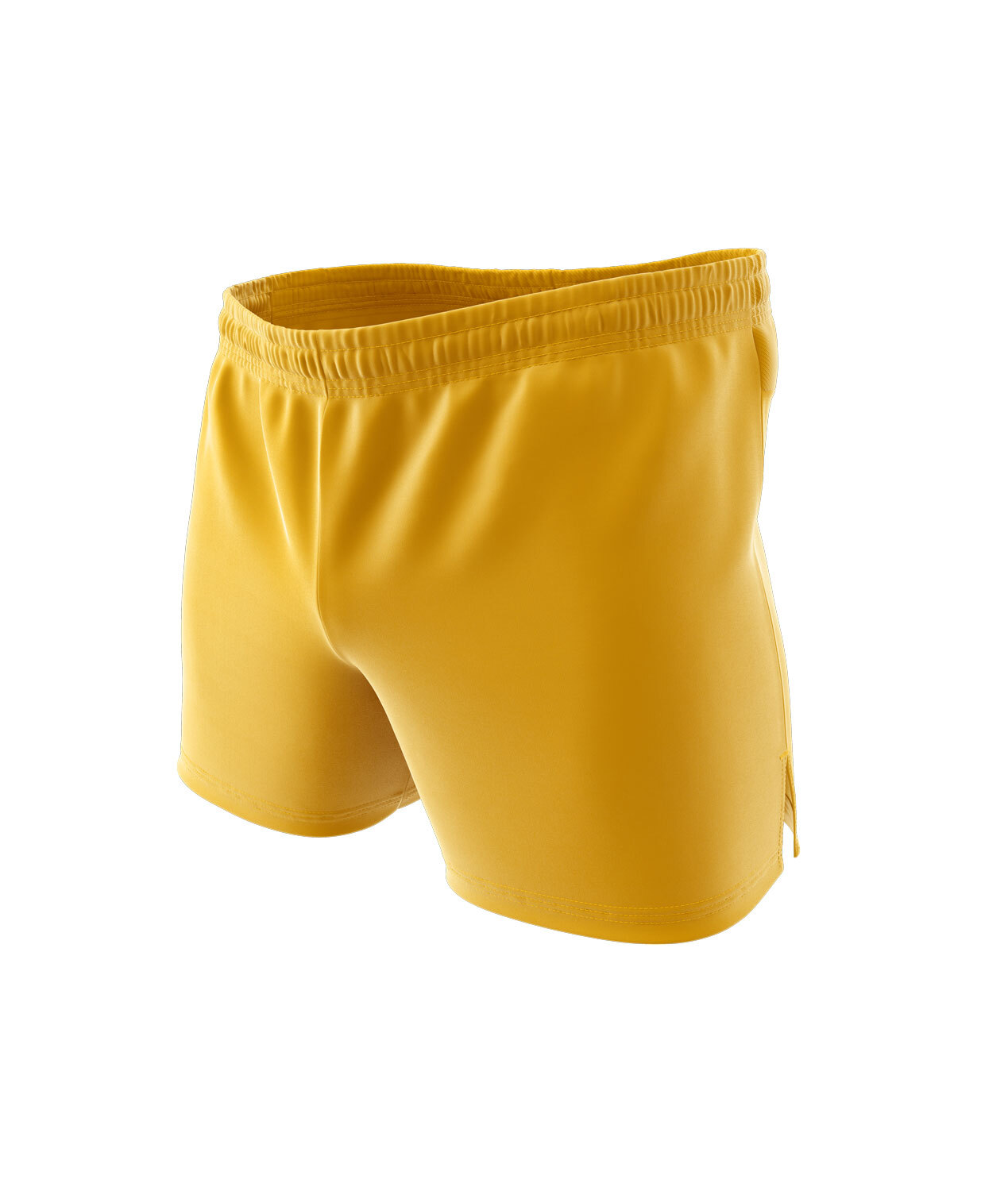 Footy Shorts - Gold