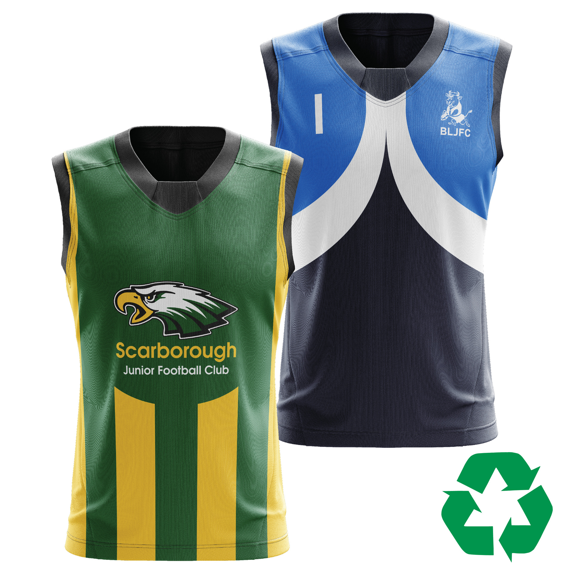Buy Sublimated AFL Jersey 300gsm Powersport Online Mecca Sports