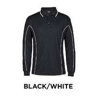 JBs Podium Piping Polo Shirt - Long Sleeve