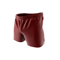 Footy Shorts - Maroon