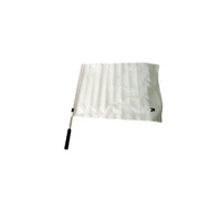AFL Goal Umpire Flags - Pair with Cover and Foam Handle Grips