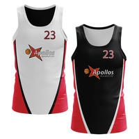 Sublimated Reversible Basketball Jersey - Double Layered 150gsm Micromesh