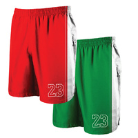 Sublimated Reversible Basketball Shorts - Double Layered 150gsm Micromesh