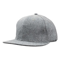 Grey Marle Flannel Snap Back