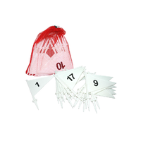 Marker Flags Set Numbered 1-20 