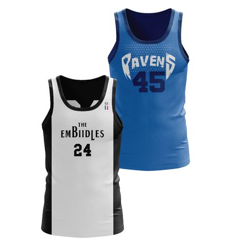 Sublimated Basketball Jersey - 100% Recycled Polyester