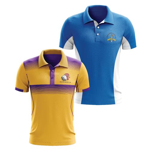 Sublimated Club Polo Shirt - 100% Recycled Polyester