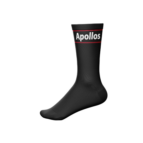 Apollos Crew Socks [Size: S (13-3)]