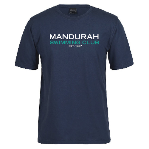 Mandurah SC Tee - Navy (Orders Close Midnight 13th July)