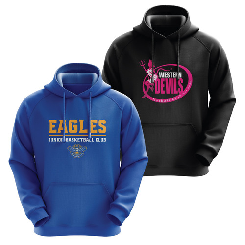 Custom Club Hoodie - Printed or Embroidered