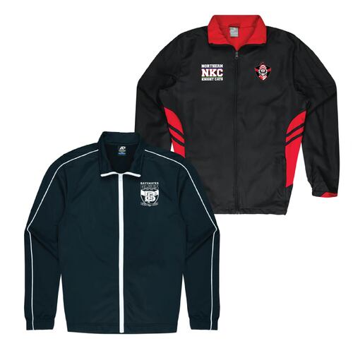 Custom Club Track Jacket - Printed or Embroidered