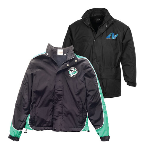 Custom Wet Weather Jackets - Printed or Embroidered