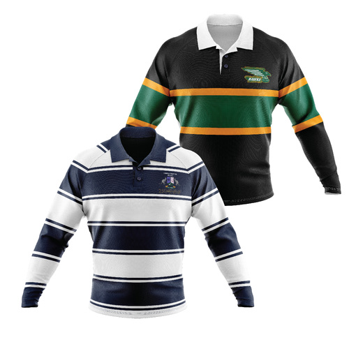 Retro Rugby Jumpers - Custom Knitted