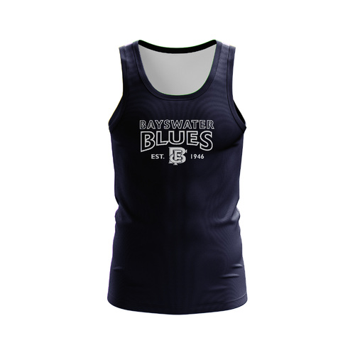 Bayswater FC Training Singlet - Mens (Orders Close Midnight 4th February)
