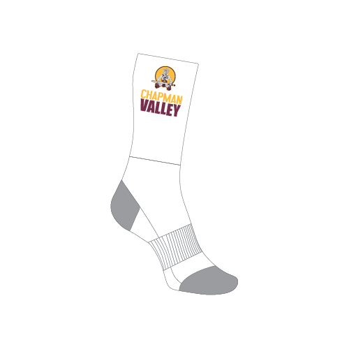 Chapman Valley BC Crew Socks (Orders close midnight Sunday, September 07, 2025)