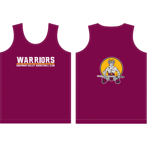 Chapman Valley BC Reversible Training Singlet  (Orders close midnight Sunday, October 26, 2025)