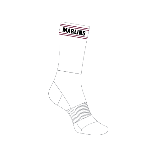 Marlins BC Crew Socks