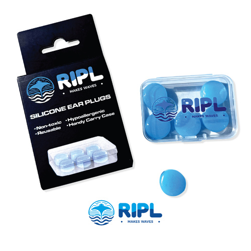 RIPL Silicone Ear Plugs - Pack of 6