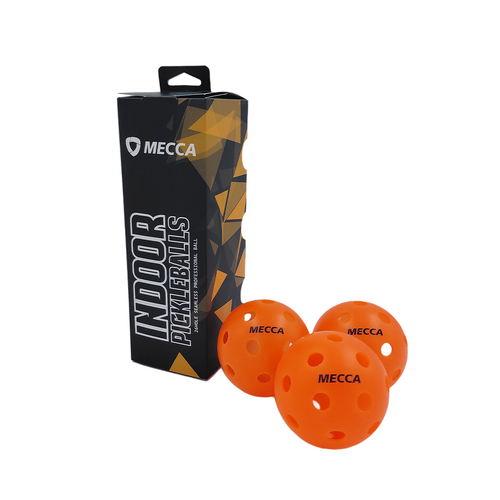 Indoor Pickleball (Pack of 3) - 26 Hole Professional Seamless