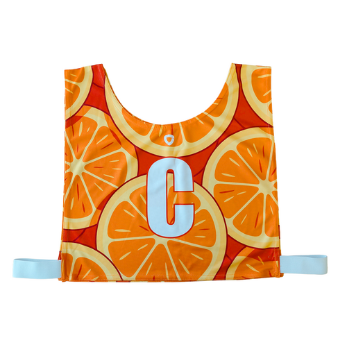 Performance Netball Bibs - Set of 7 - Oranges