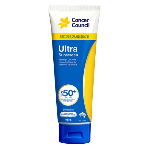 Cancer Council Ultra Sunscreen 50+ 110ml Tube 