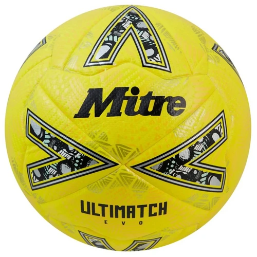 Mitre Ultimatch Evo Football - Yellow / Gold