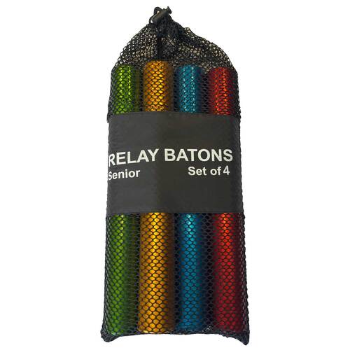 Aluminium Relay Batons - Set of 4 