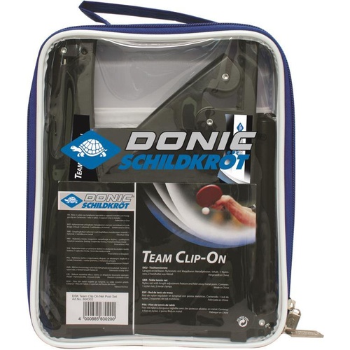 Donic Team Clip On Net And Post Set  