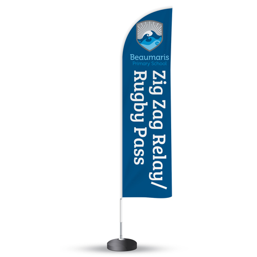 Feather Banner Pack - Double Sided - Medium 314cm