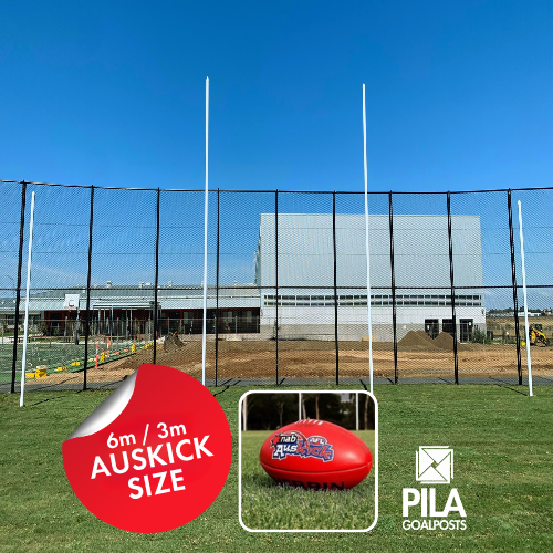PILA 6m / 3m Auskick AFL Goalposts