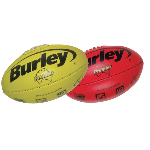 Burley Premier Football [Size: 2] [Colour: Vegtan Yellow]