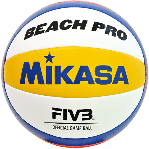 Mikasa BV550C Official Beach Volleyball White/Blue/Yellow/Orange 