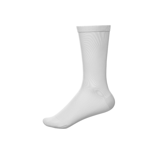 Performance Grip Sock - White - Crew Length