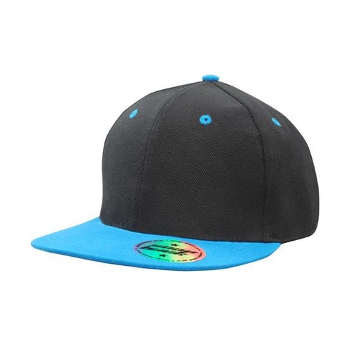 Premium American Twill Contrast Snap-Back Cap