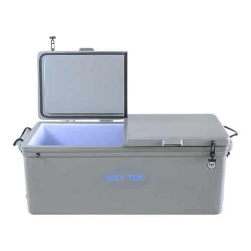 Iceytek 160 Grey Split Lid Left  