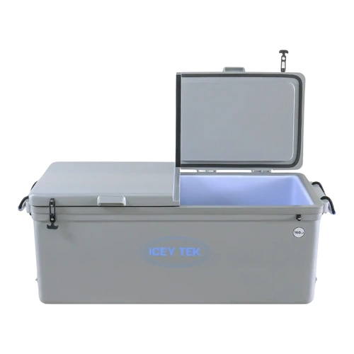 Iceytek 160L Grey Split Lid Right  